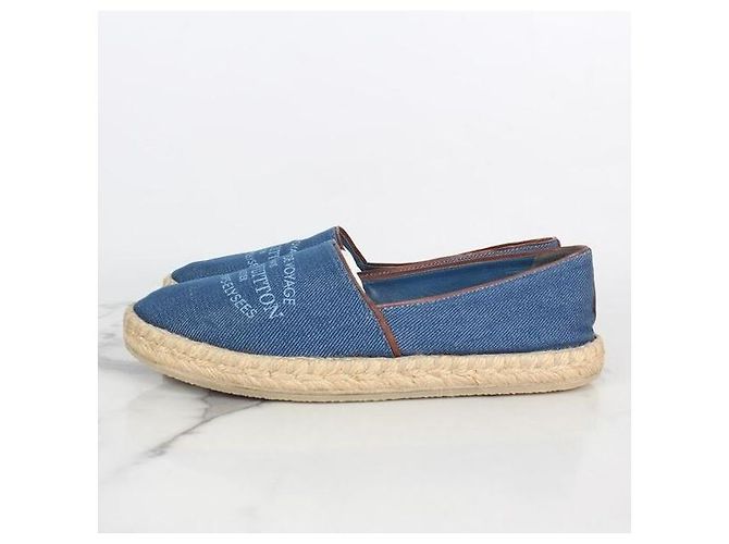 Louis Vuitton Sunrise Canvas Espadrilles Blue Blau - Ansicht 3