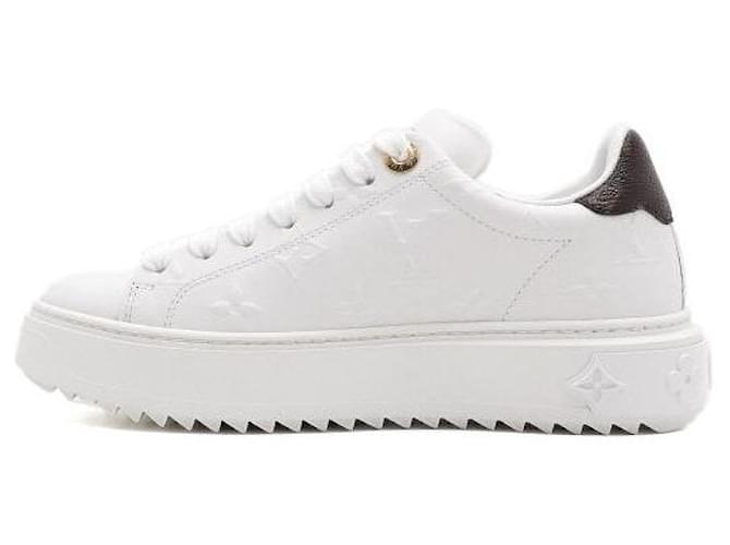 Louis Vuitton Sneaker Timeout bianche da donna Bianco - vista 4