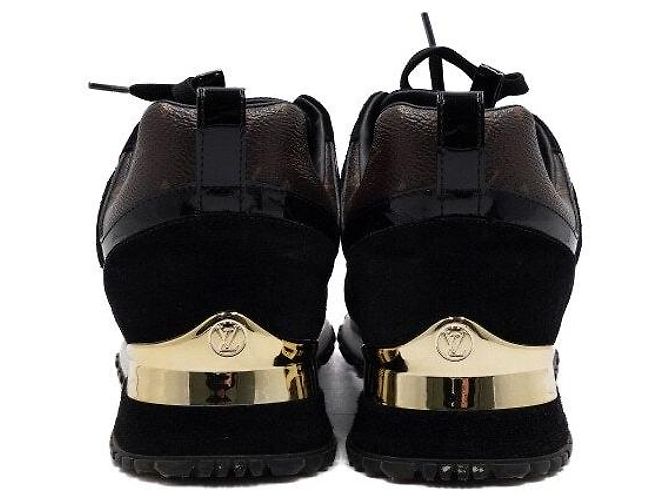 Louis Vuitton Sneaker Runway con monogramma nero da donna - vista 7