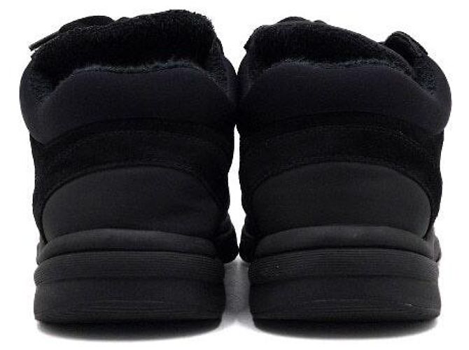 Chanel Sneakers Cruise in scamosciato per donna con logo CC nero - vista 8