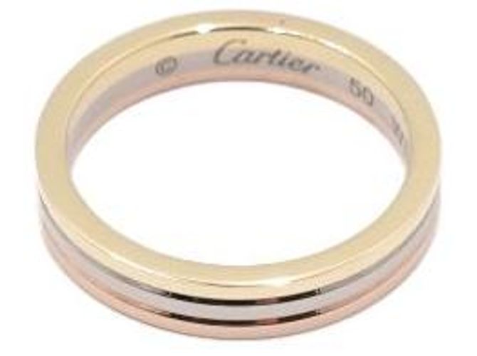 Cartier Dreifarbig goldener Ehering - Ansicht 2