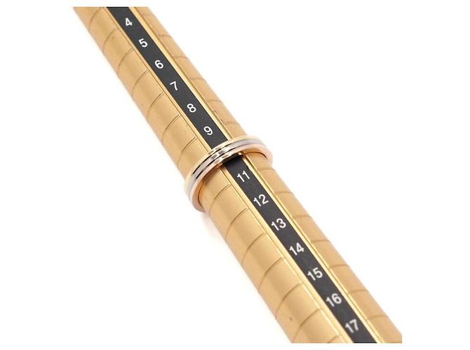 Cartier Dreifarbig goldener Ehering - Ansicht 4