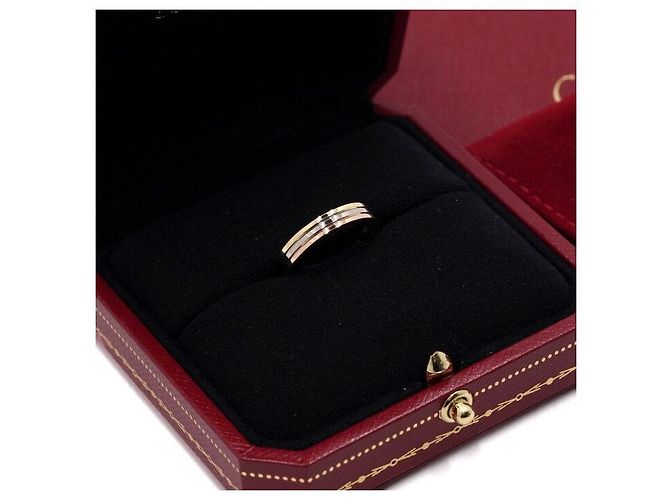 Cartier Dreifarbig goldener Ehering - Ansicht 5