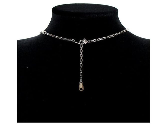 Louis Vuitton Collana INITIALS in Cristallo Turchese Blu - vista 6