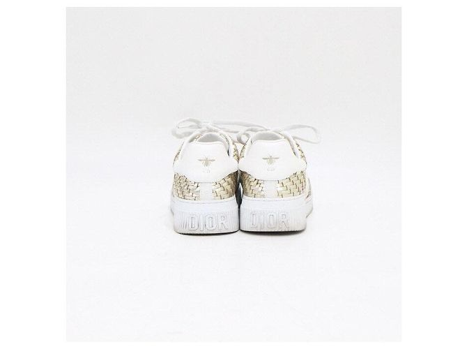Dior Sneaker intrecciate dorate da donna D'oro - vista 5