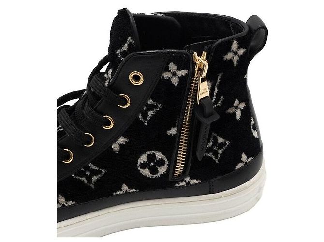 Louis Vuitton Sneakers alte Stella Monogram Nero da donna - vista 6