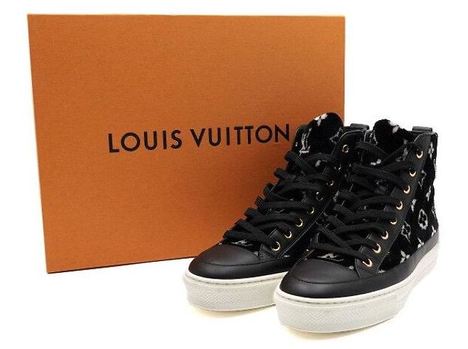 Louis Vuitton Sneakers alte Stella Monogram Nero da donna - vista 8