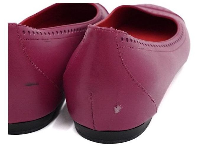 Hermès Ballerine in pelle rosa da donna - vista 7