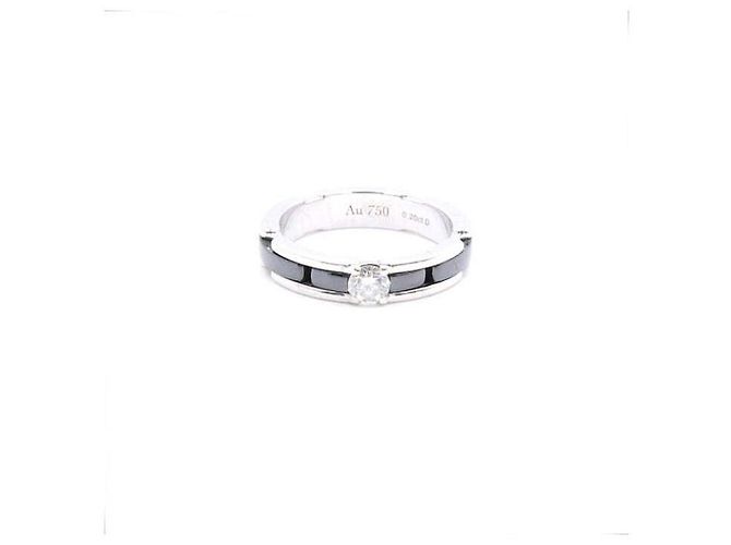 Chanel Ultra Ring aus Weißgold, Diamant und schwarzer Keramik, Größe Mehrfarben - Ansicht 3