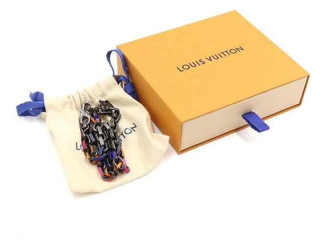 Louis Vuitton Collana a catena Paradise multicolore arcobaleno da uomo - vista 5