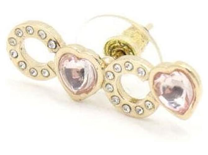 Chanel Orecchini Love Coco Heart Crystal Multicolore - vista 3
