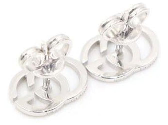 Gucci Orecchini GG Stud in oro bianco Argento - vista 3