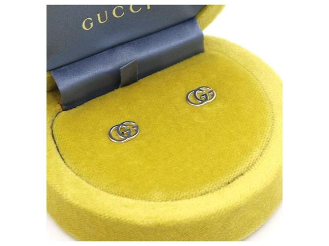 Gucci Orecchini GG Stud in oro bianco Argento - vista 4
