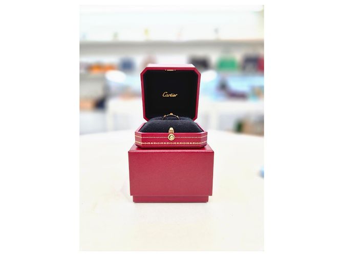 Cartier Small Pink Gold Ring Size Full Set - view 2