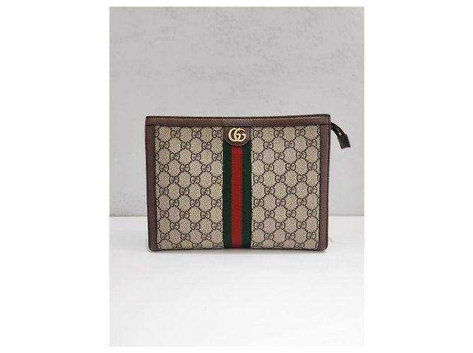 Gucci Clutch Ophidia GG Supreme Multicolore - vista 2