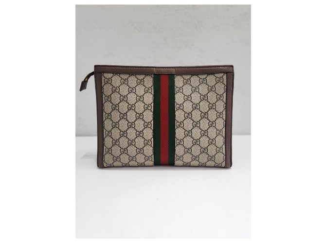 Gucci Clutch Ophidia GG Supreme Multicolore - vista 5