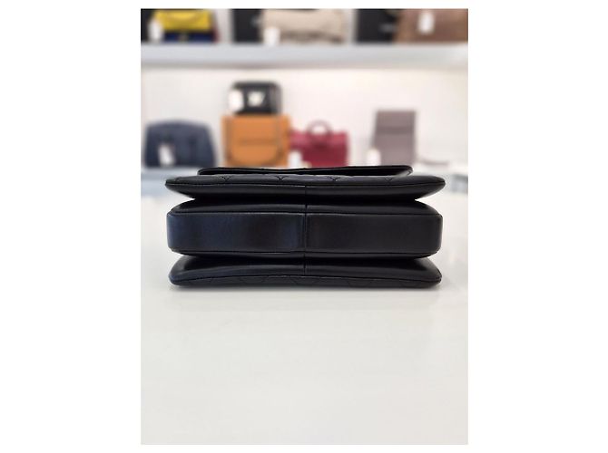 Trendy CC Chanel Borsa a tracolla CC Small Gold Chain Black Years Exhibition Grade Nero - vista 7