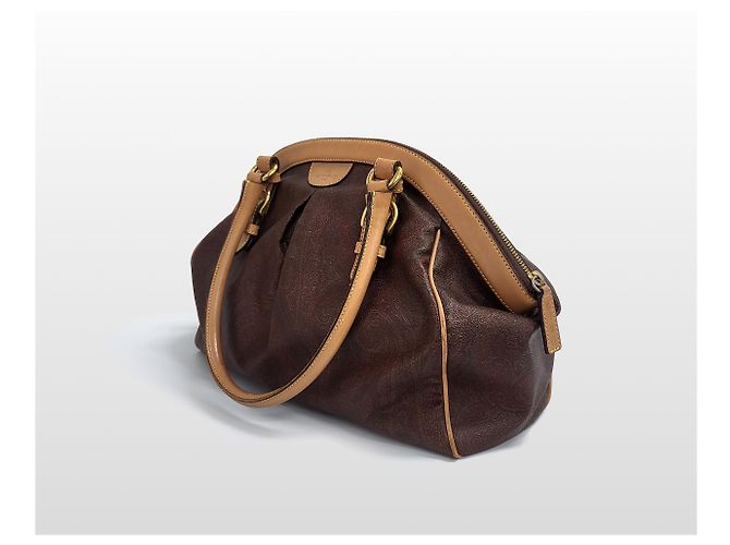 Etro Brauner Paisley-Canvas-Tote-Beutel, Medium - Ansicht 11