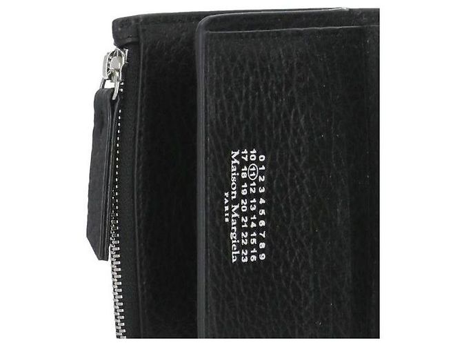 Maison Martin Margiela Anello con tasca con zip e cuciture Signature Nero - vista 8