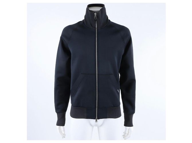 Tom Ford Giacca sportiva con zip in cotone Nero - vista 8