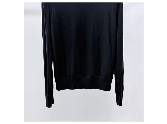 Tom Ford Wool Crewneck Knit Black - view 3