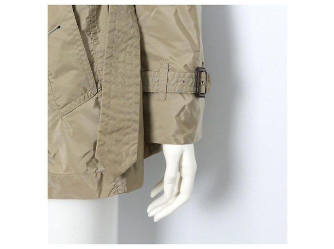 Burberry Gabardina de nailon con cinturón para mujer - vista 3