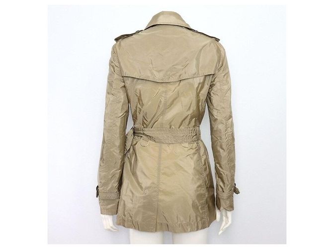 Burberry Gabardina de nailon con cinturón para mujer - vista 4