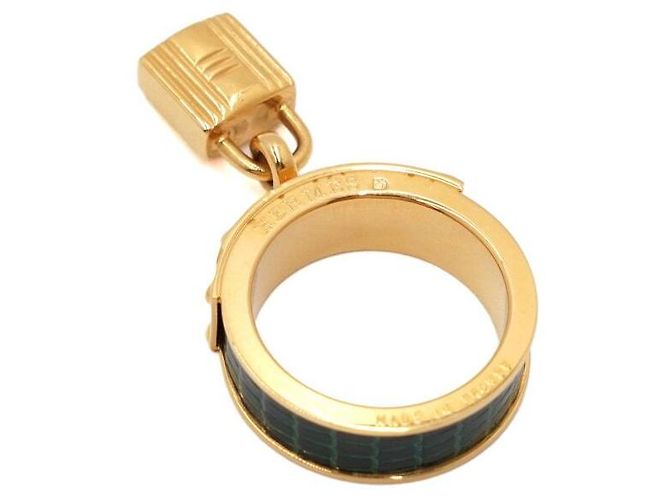 Ring Hermès Anello per foulard Verde - vista 3