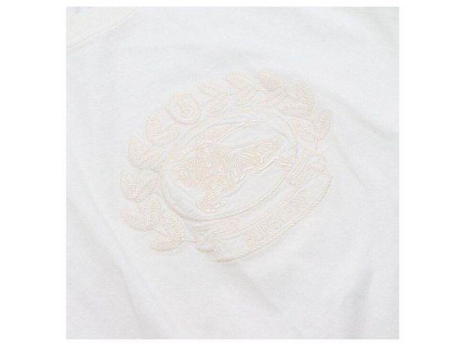 Burberry Embroidered Logo Unisex T-Shirt - view 6