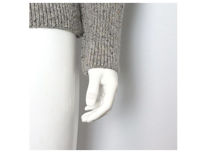 Thom Browne Grauer Wollcardigan für Herren Braun - Ansicht 3