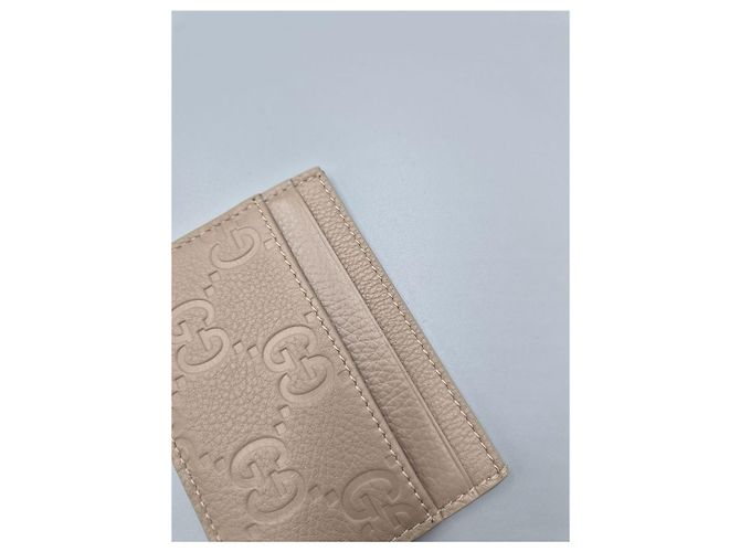 Gucci GG Logo Card Case White - view 17