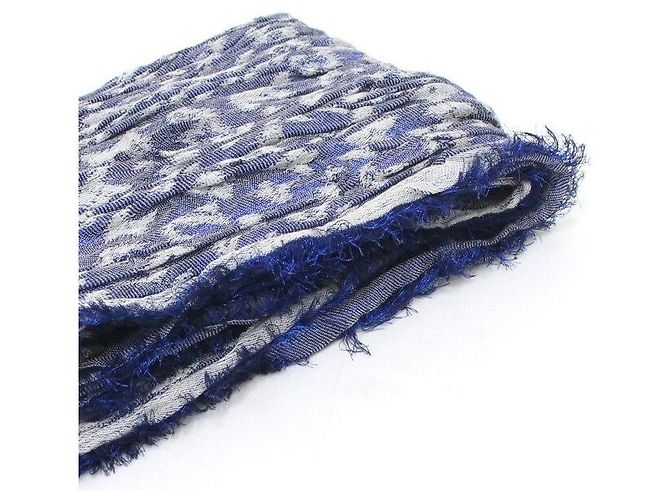 Louis Vuitton Stola e sciarpa in misto seta con monogramma Multicolore - vista 5