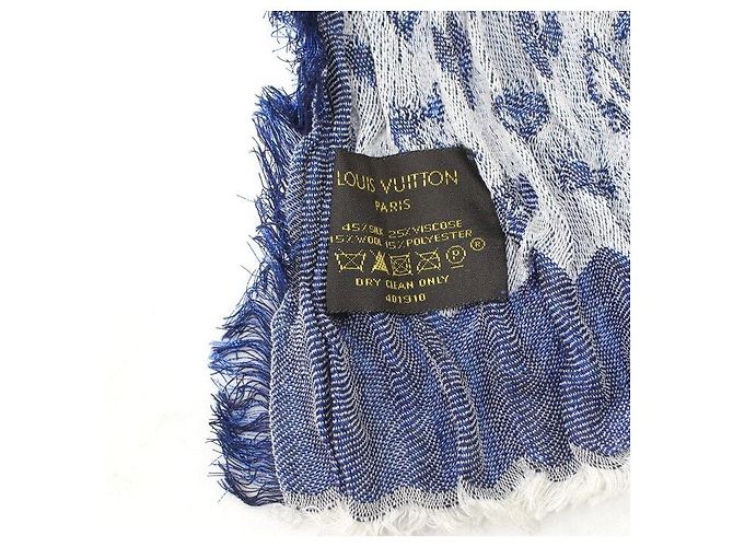 Louis Vuitton Stola e sciarpa in misto seta con monogramma Multicolore - vista 6