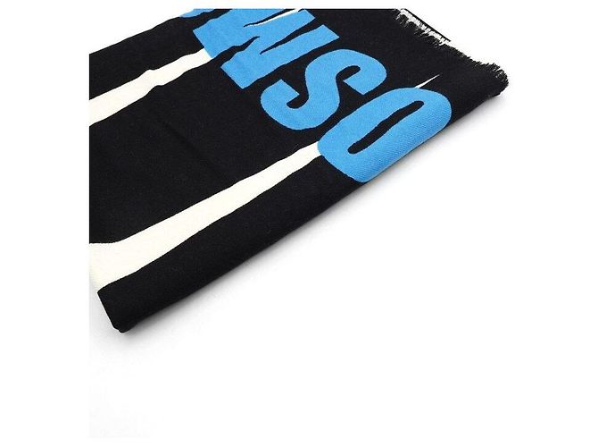 Gucci Sciarpa Seoul in misto cashmere Blu - vista 3