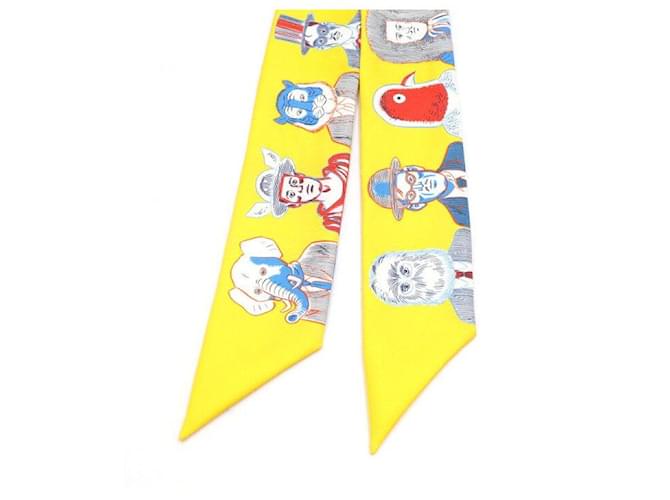 Hermès Foulard in seta Dress Code TWILLY D'oro - vista 3