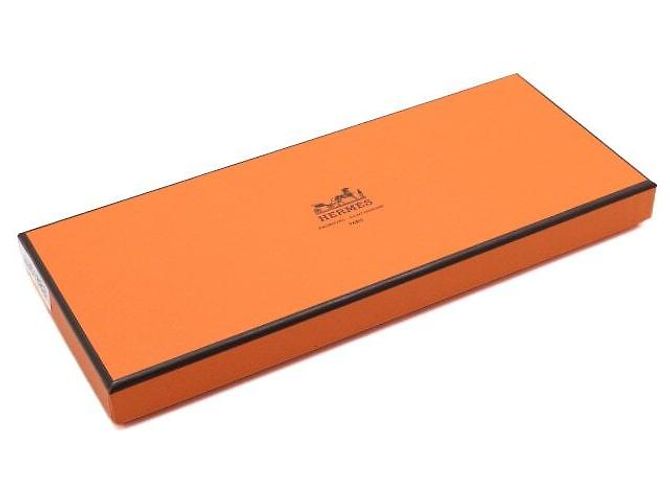 Hermès Square Gavroche Schal Les Flots du Cheval Rot - Ansicht 7