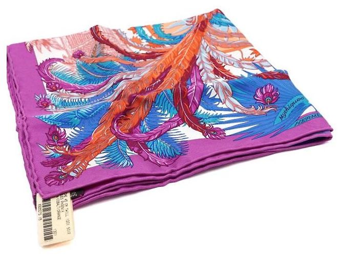 Hermès Sciarpa Gavroche quadrata Mythiques Phoenix - vista 3