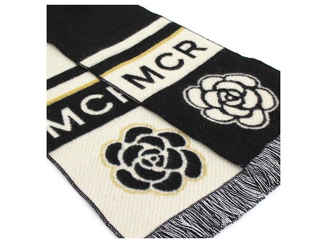 Chanel Sciarpa MCR Camellia in misto cashmere - vista 3