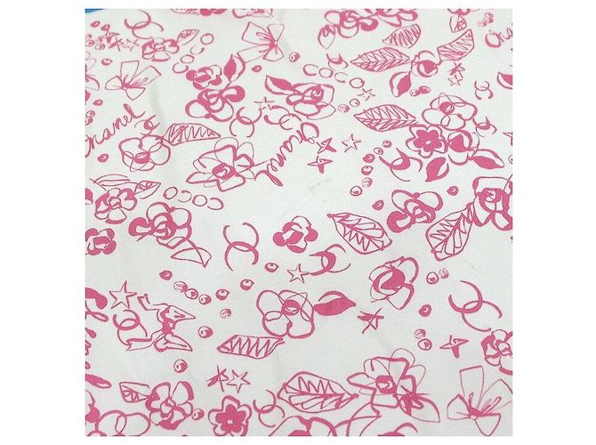 Chanel Lenço de seda Camellia Multi Printing - vista 3