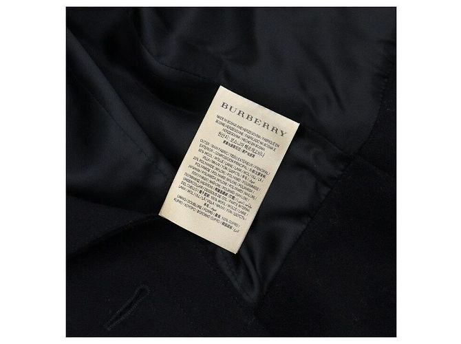 Burberry Black Wool Coat Blazer Women's Jacket - view 6