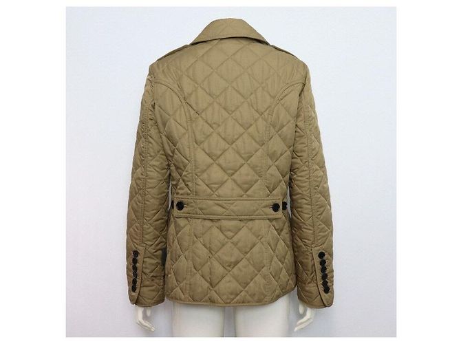 Burberry Jaqueta acolchoada com padrão de diamante para mulher - vista 4