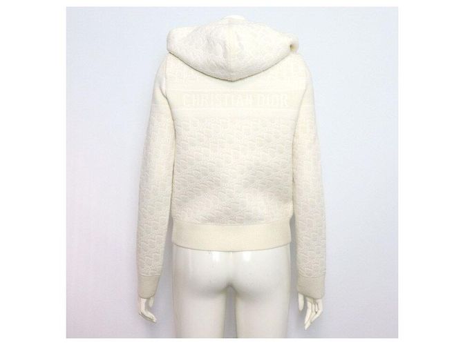 Dior Giacca con cappuccio e zip Oblik in misto cashmere da donna - vista 4