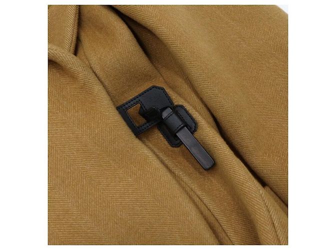 Hermès Abrigo de cachemira de dos bolsillos para mujer Naranja - vista 6