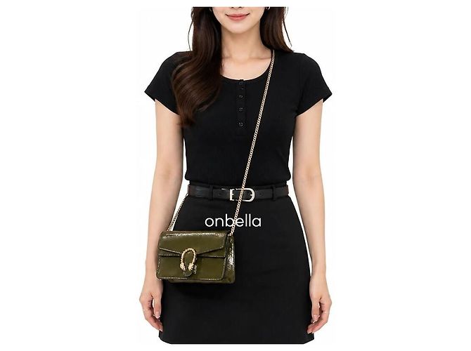 Gucci Mini borsa a tracolla Dionysus Verde Scuro New - vista 15