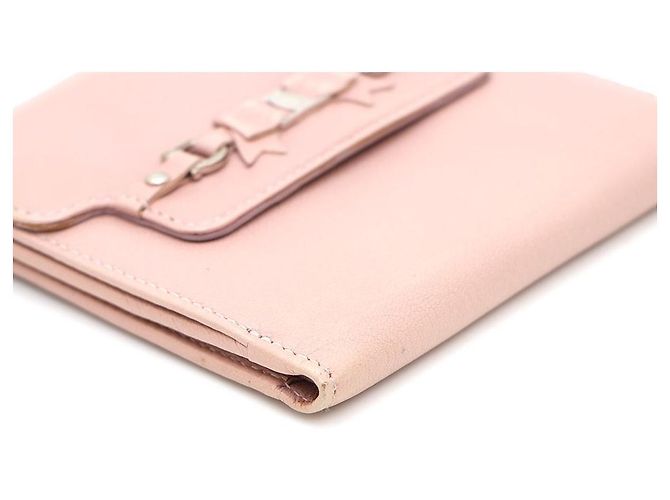 Salvatore Ferragamo Cartera compacta Vara rosa - vista 6