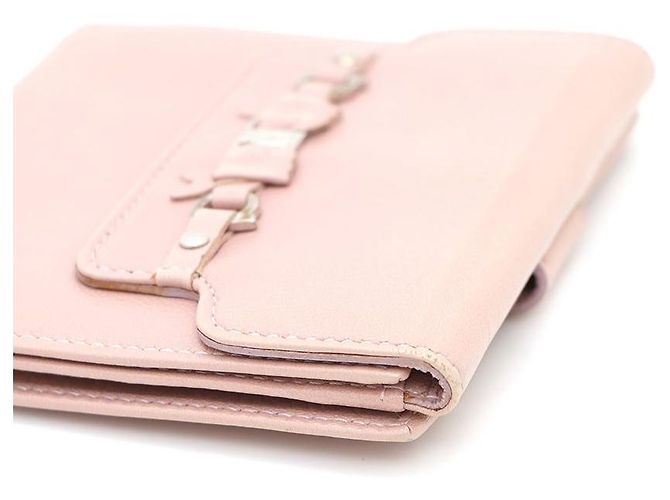 Salvatore Ferragamo Cartera compacta Vara rosa - vista 7