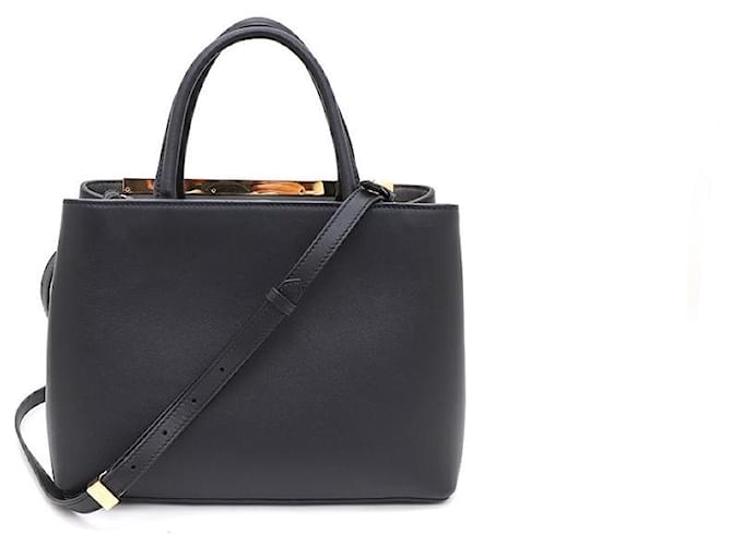 Fendi Piccola Tote e borsa a tracolla Nero - vista 3