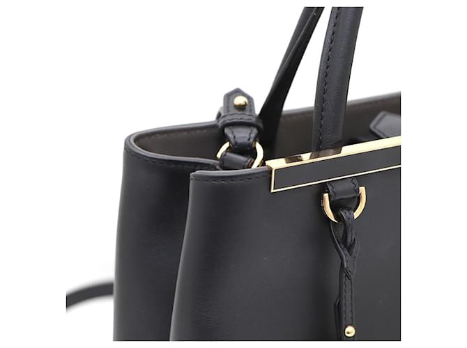Fendi Piccola Tote e borsa a tracolla Nero - vista 5