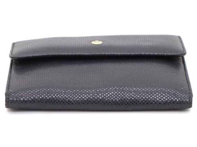 Montblanc Gold Logo Folder Wallet Black - view 7