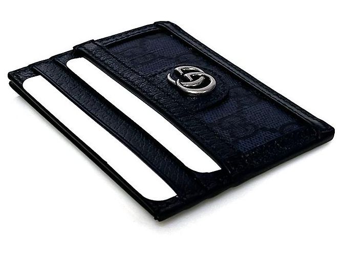 Gucci Ophidia GG Card Case UULBN Blue - view 2